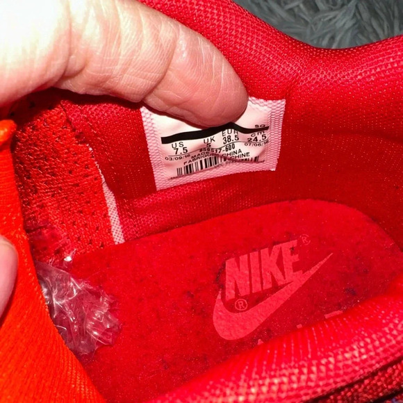 Nike Womens Air Max 1 Ultra Flyknit Running Trainers 859517 600 Sneakers Shoes - Picture 10 of 14